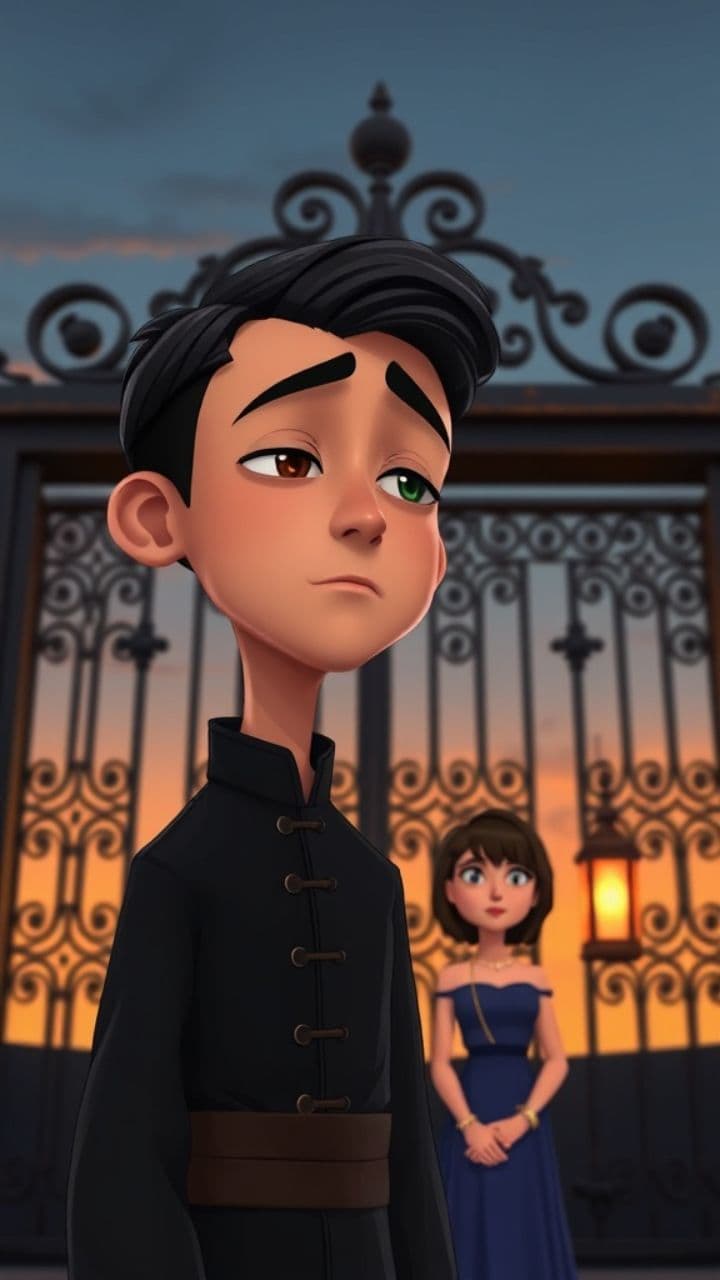 Twilight at the Palace Gate