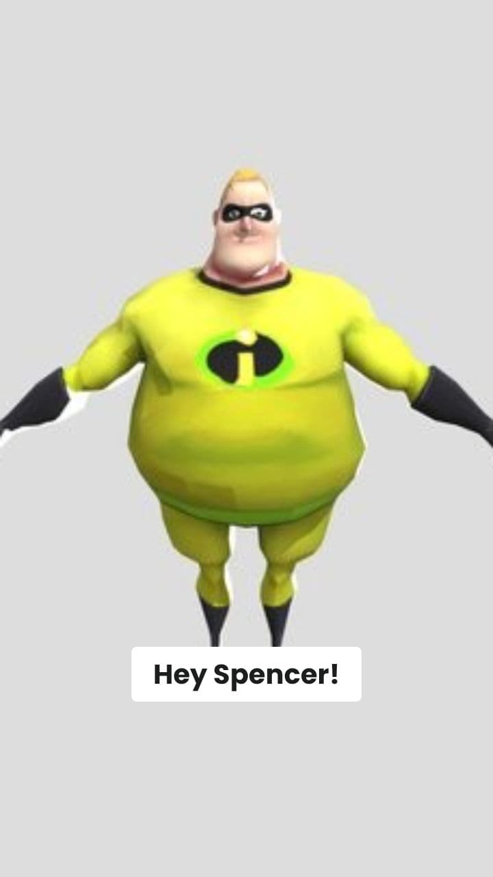 Incredible Gassy's Birthday Message for Spencer