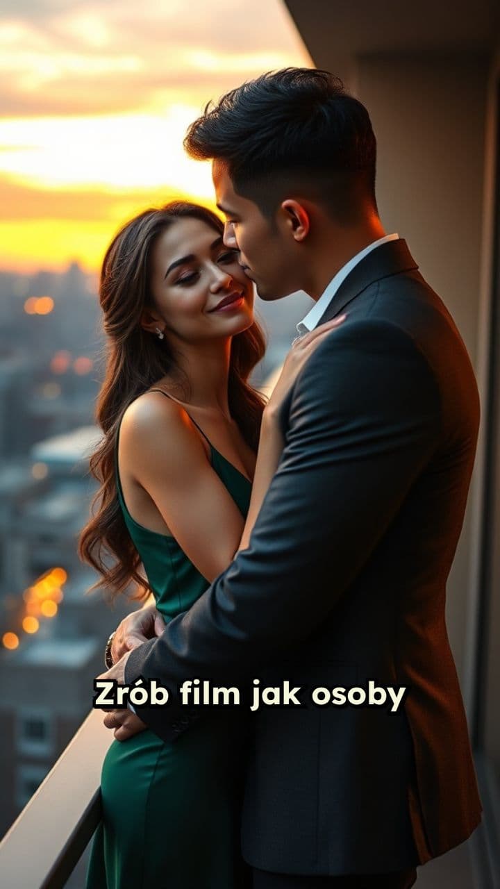 Romantyczny pocałunek w filmie