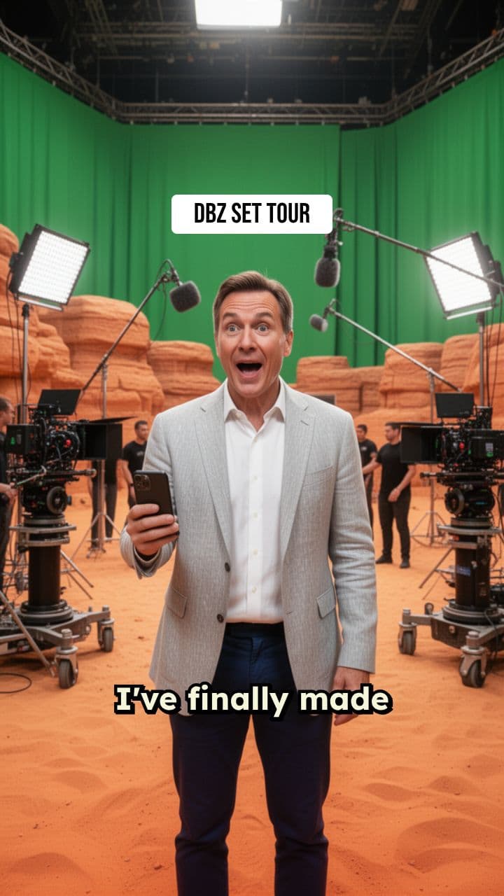 DBZ Shooting Set Selfies