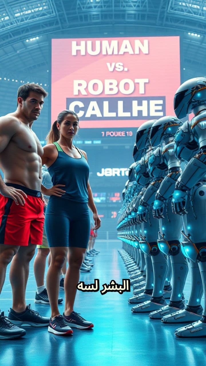 تحدي البشر ضد الروبوتات