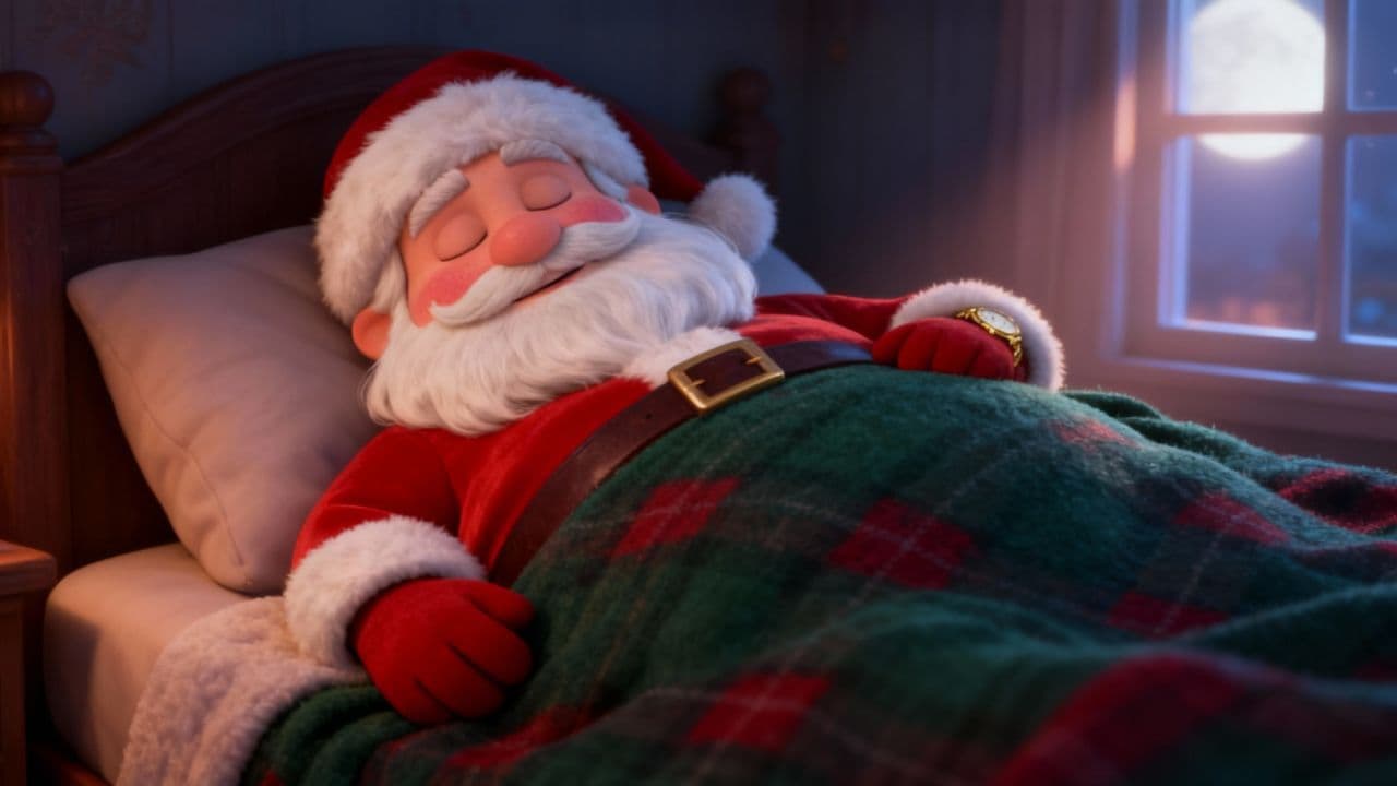 Santa's Big Sleep In
