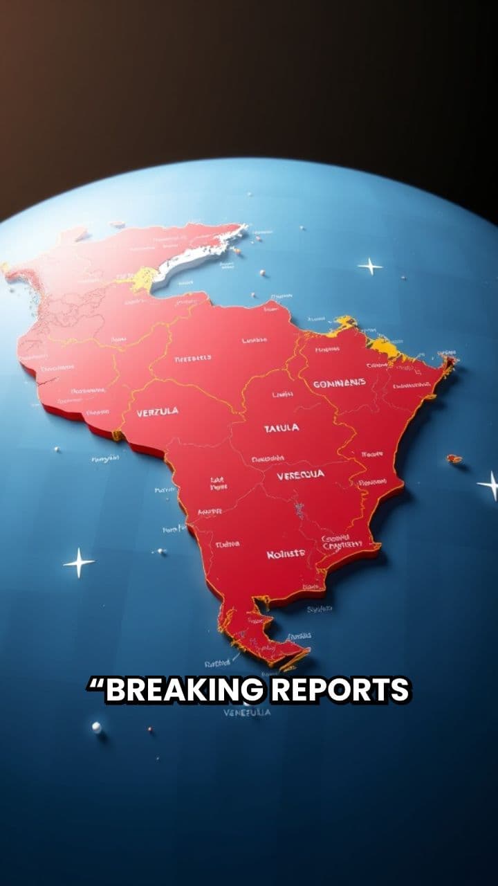 Venezuela Closes Airspace Amid U.S. Strike Fears