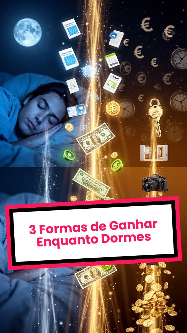 3 Formas de Ganhar Enquanto Dormes