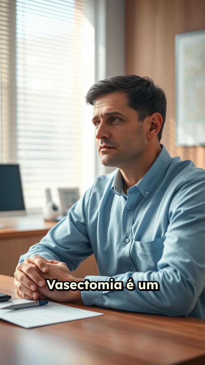 A vasectomia é um procedimento irreversível?