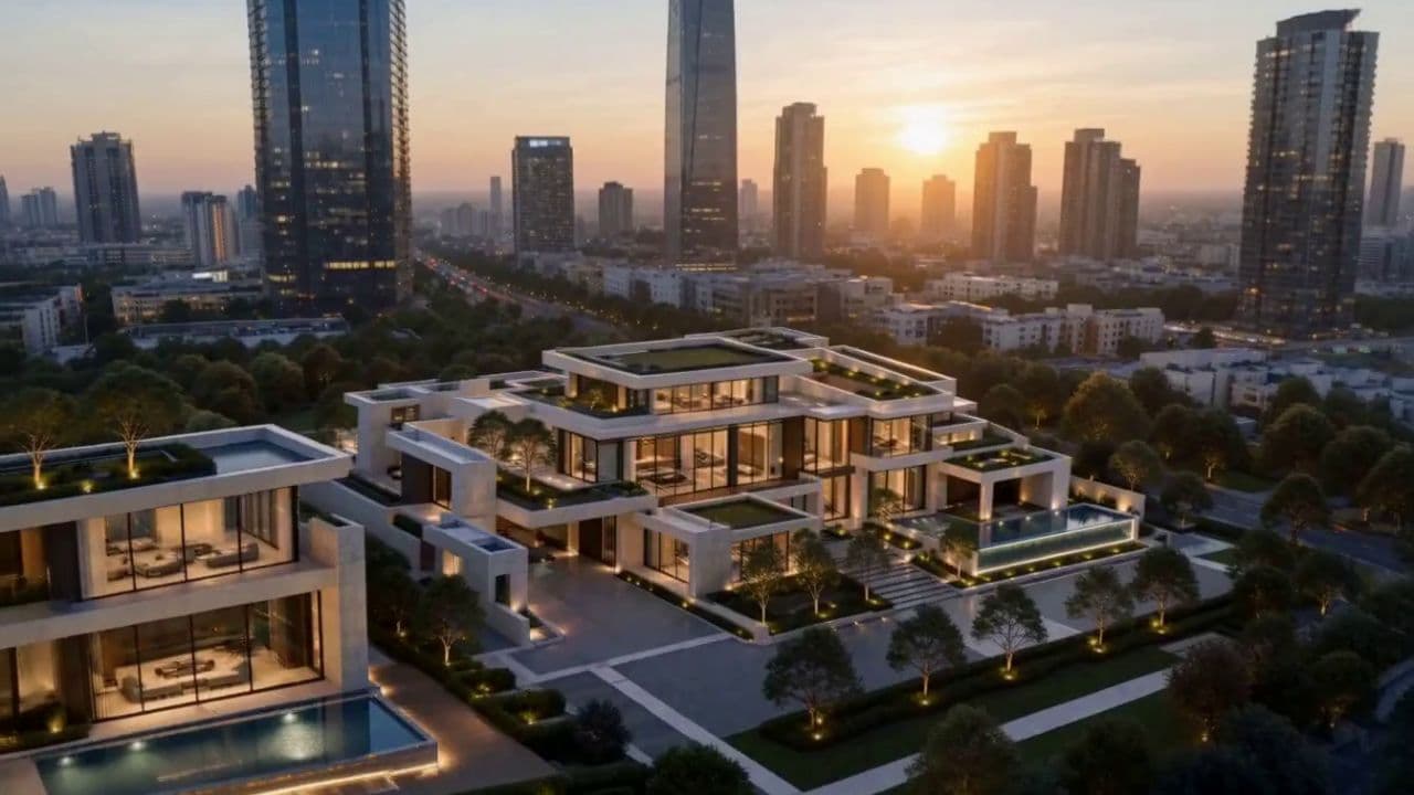 The Urban Crown: Ultra-Luxury Metropolis Estate