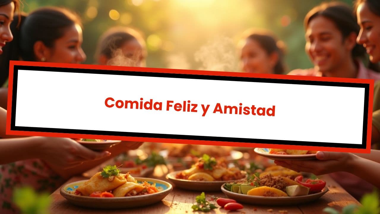 Comida Feliz y Amistad