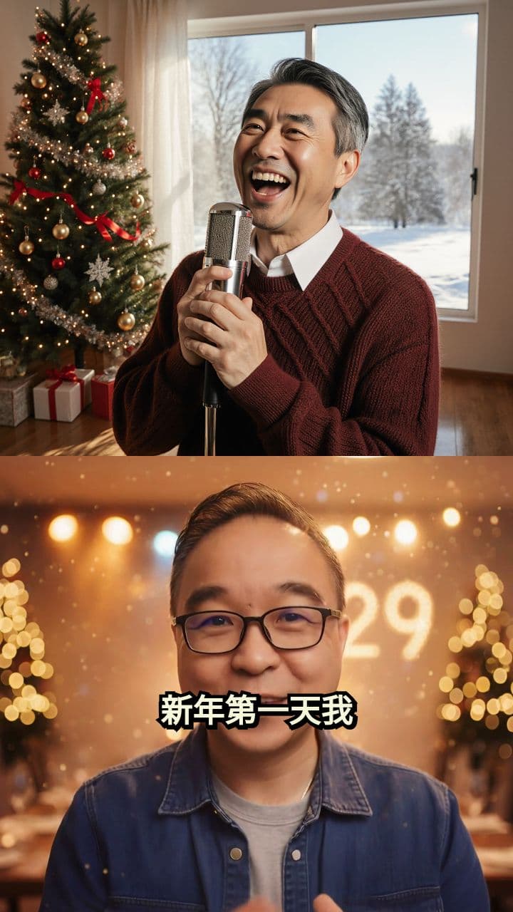 新年歌声送祝福
