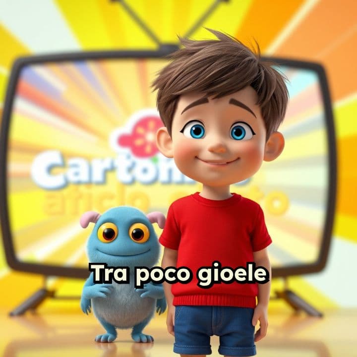 Gioele e Momo su Cartoonito