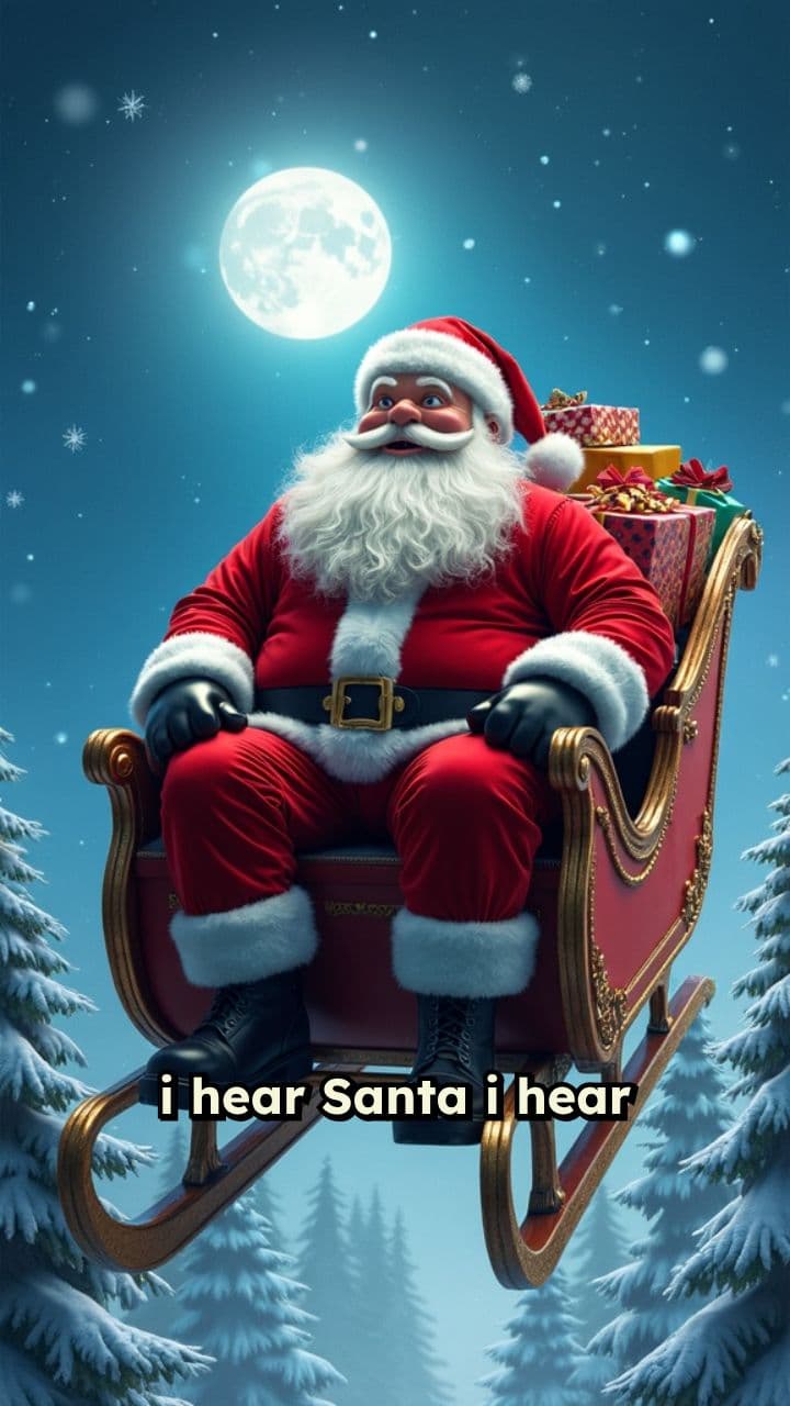 Santa's Sleigh is Here