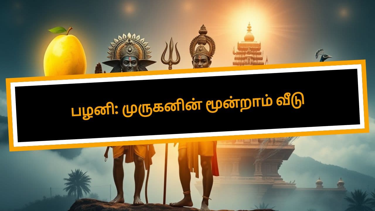 பழனி: முருகனின் மூன்றாம் வீடு