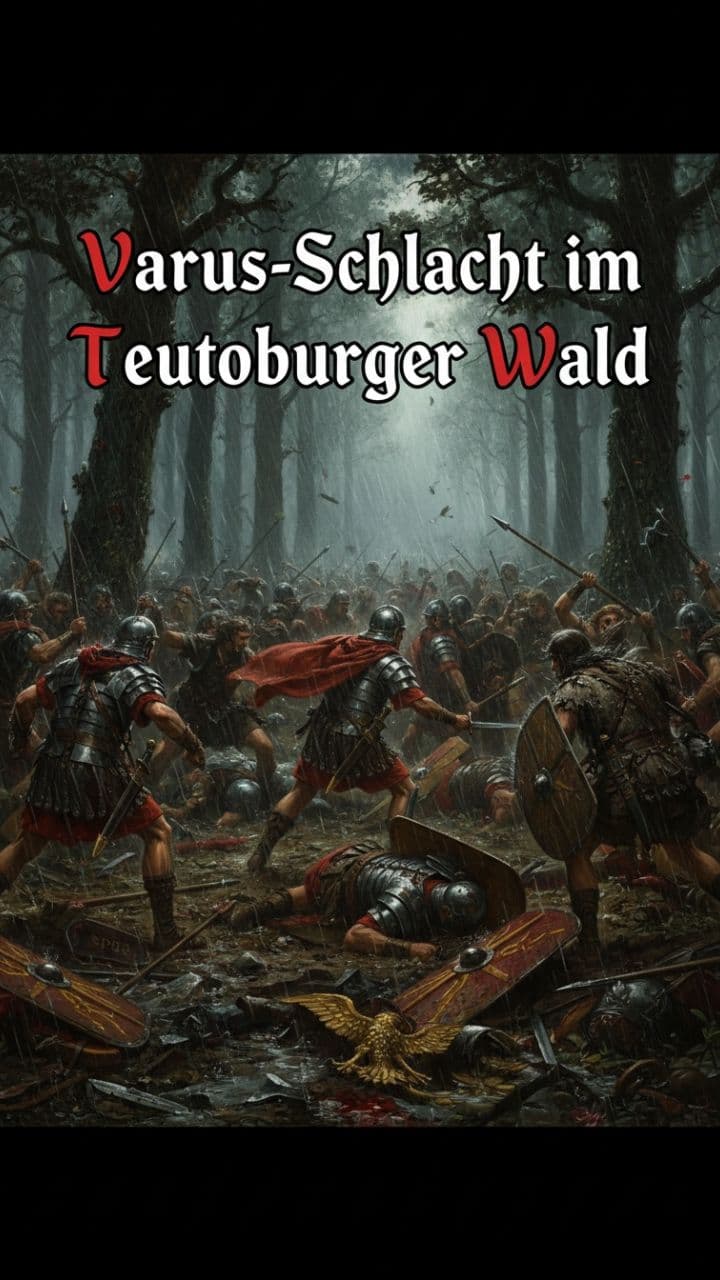 Varus-Schlacht im Teutoburger Wald