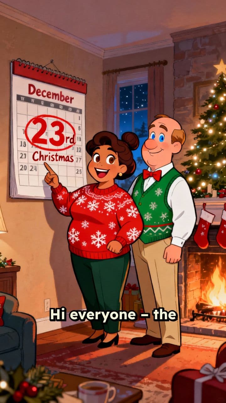 Château de Crouch Christmas Gathering Reminder