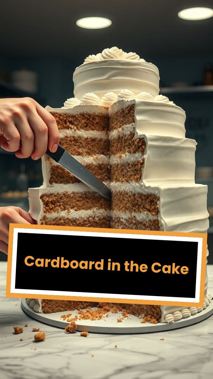 Cardboard in the Cake