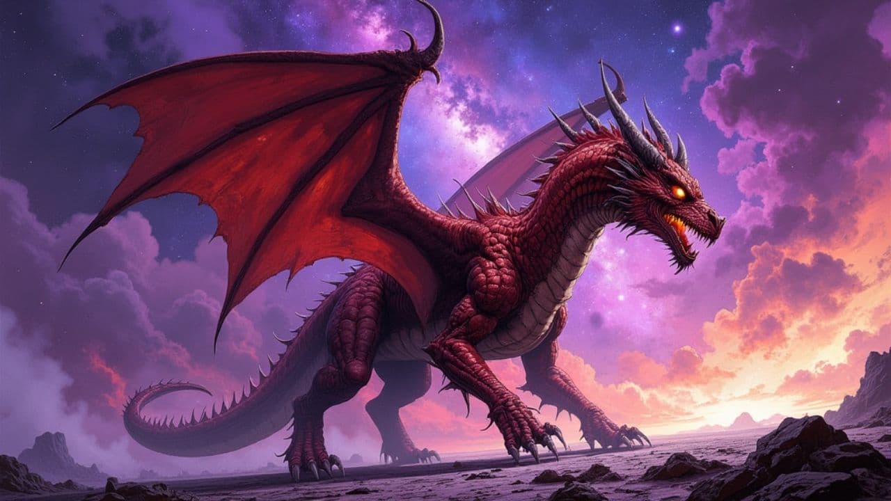 Dragon and Demonic Army