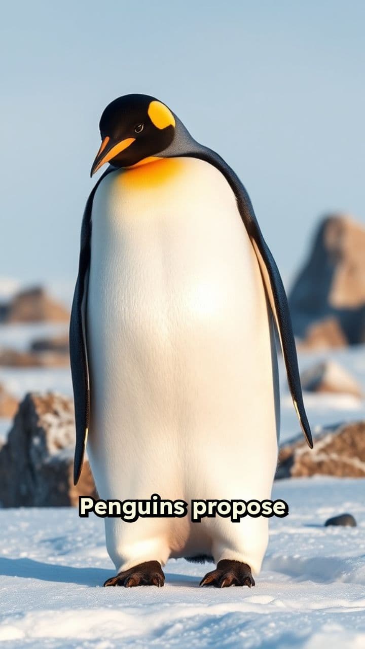 Penguin Love: Pebbles and Partnerships