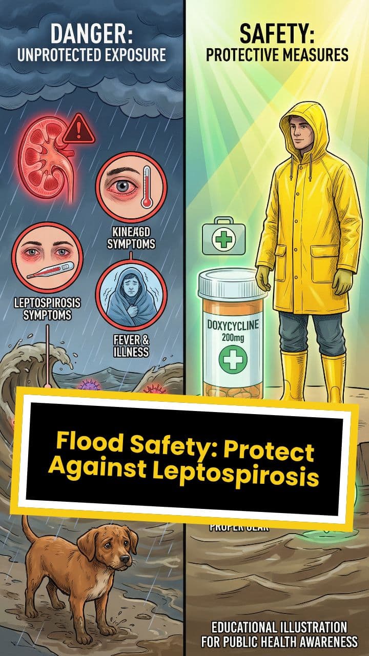 Flood Safety: Protect Against Leptospirosis