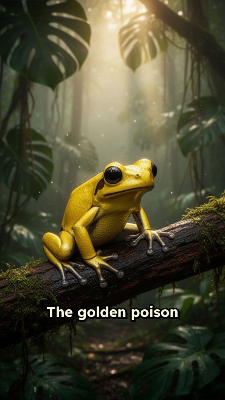 Golden Poison Dart Frog’s Deadly Diet