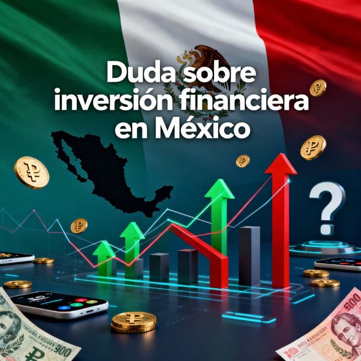 Duda sobre inversión financiera en México