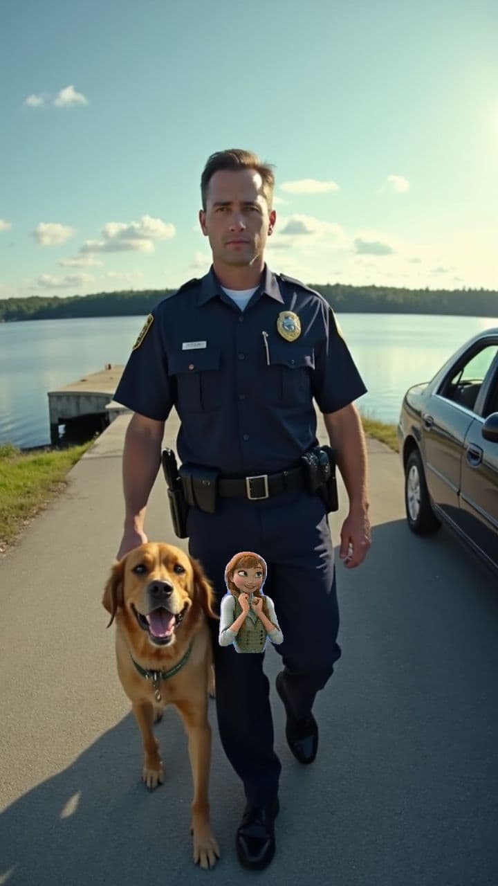 Dog Drives Car into Lake