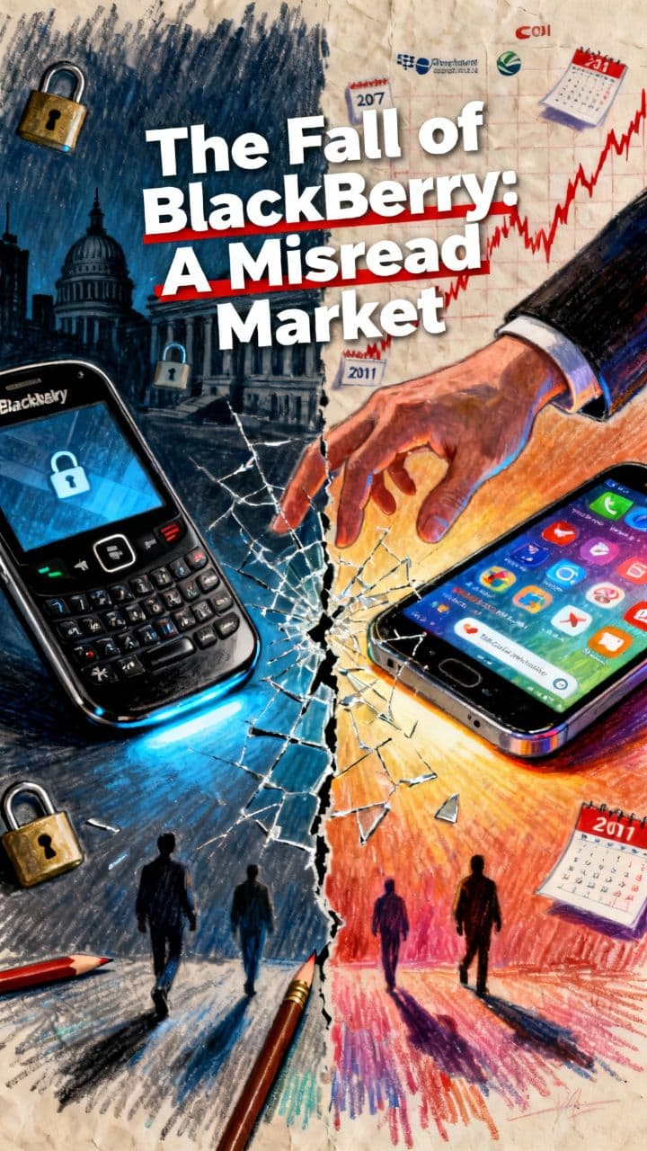 The Fall of BlackBerry: A Misread Market