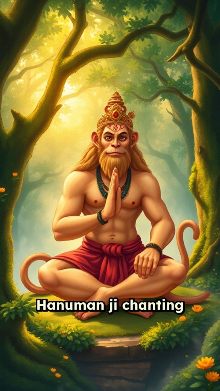 Hanuman Ji's Ram Ram Chanting