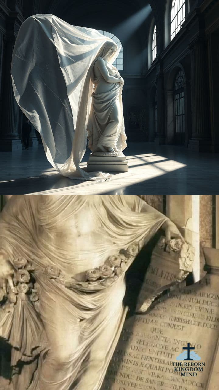 The Mystery of Thin Marble Veils