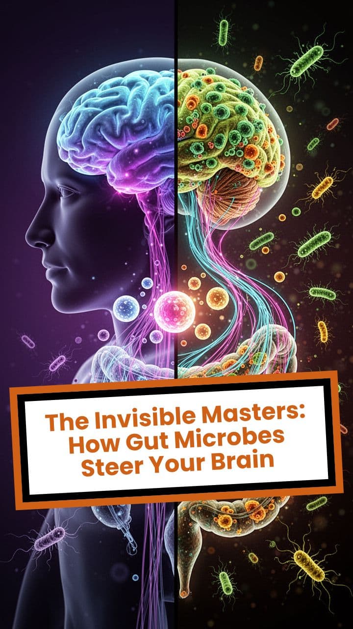 The Invisible Masters: How Gut Microbes Steer Your Brain