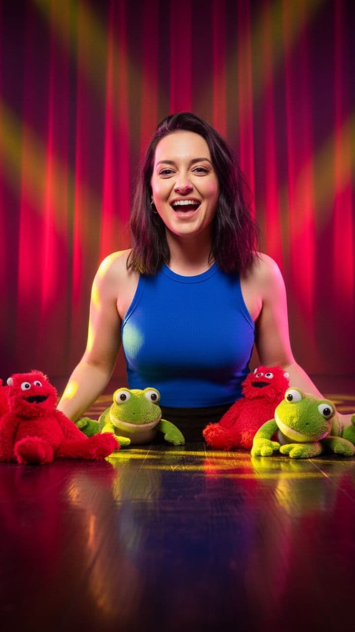 Ewelina and Kermit's Muppet Show Extravaganza