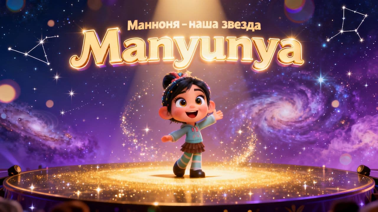 Манюня - наша звезда
