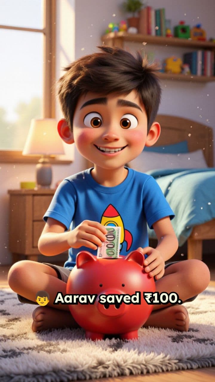 Aarav's Money Multiplies Through Compounding