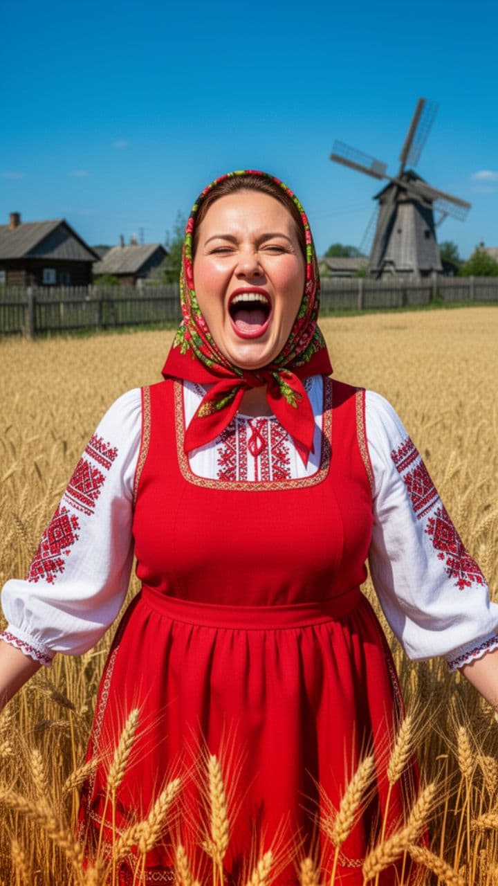 Пошлая абсурдная частушка