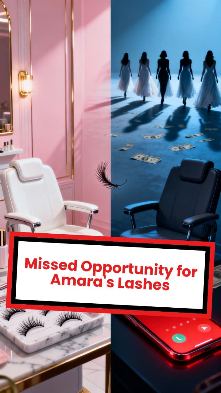 Missed Opportunity for Amara's Lashes