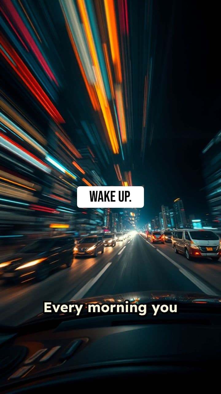 Wake Up and Chase Your Future
