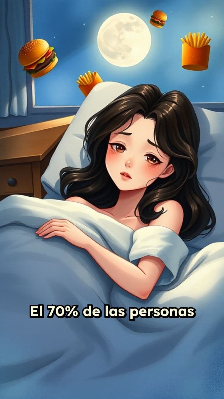 Cenas que afectan tu sueño