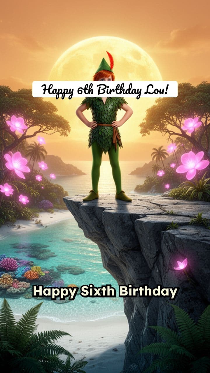 Lou's Magical Neverland Birthday