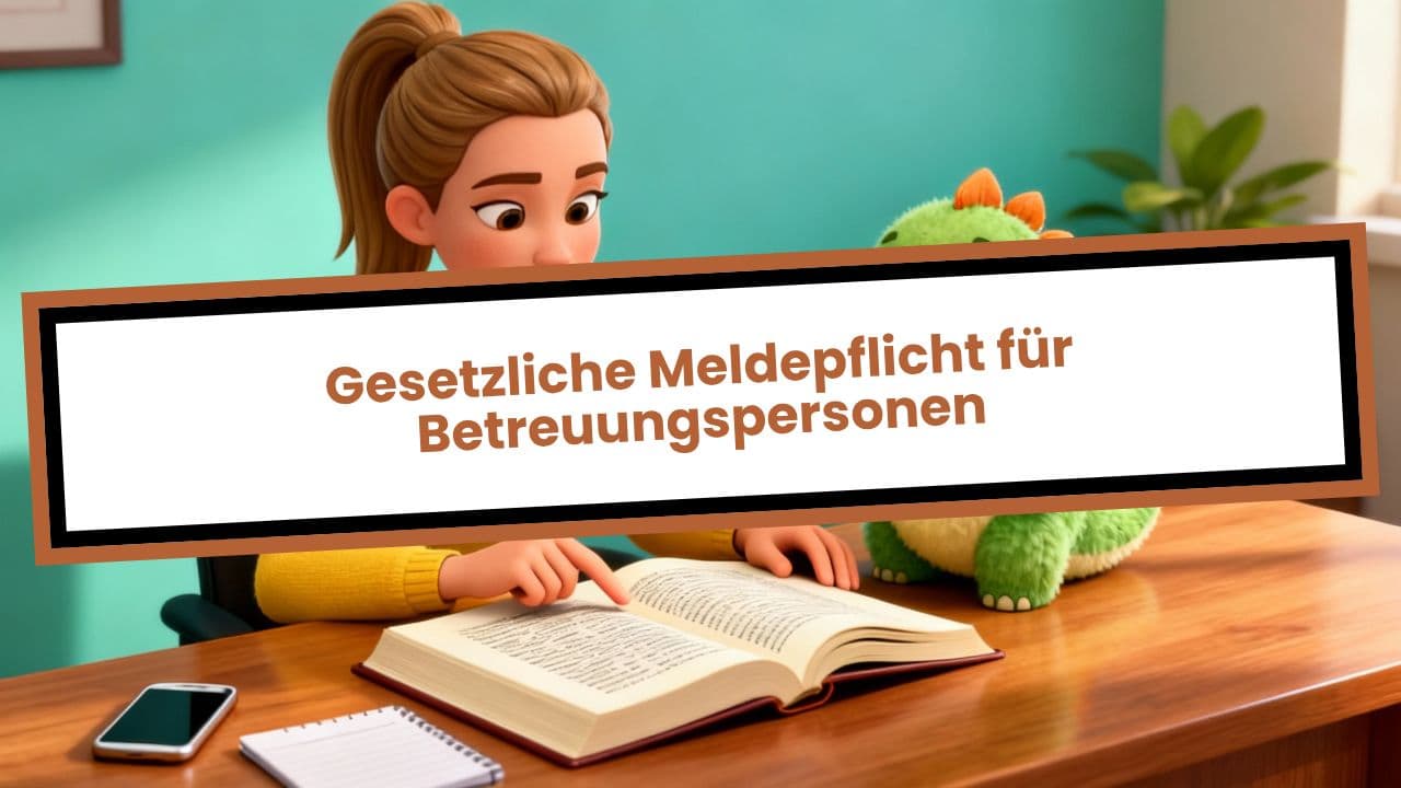 Gesetzliche Meldepflicht für Betreuungspersonen