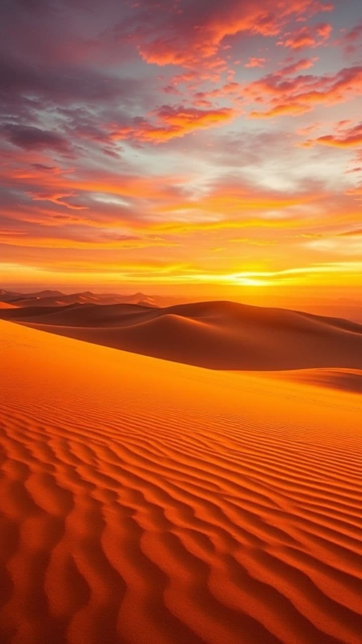 Dance of Fire and Waves