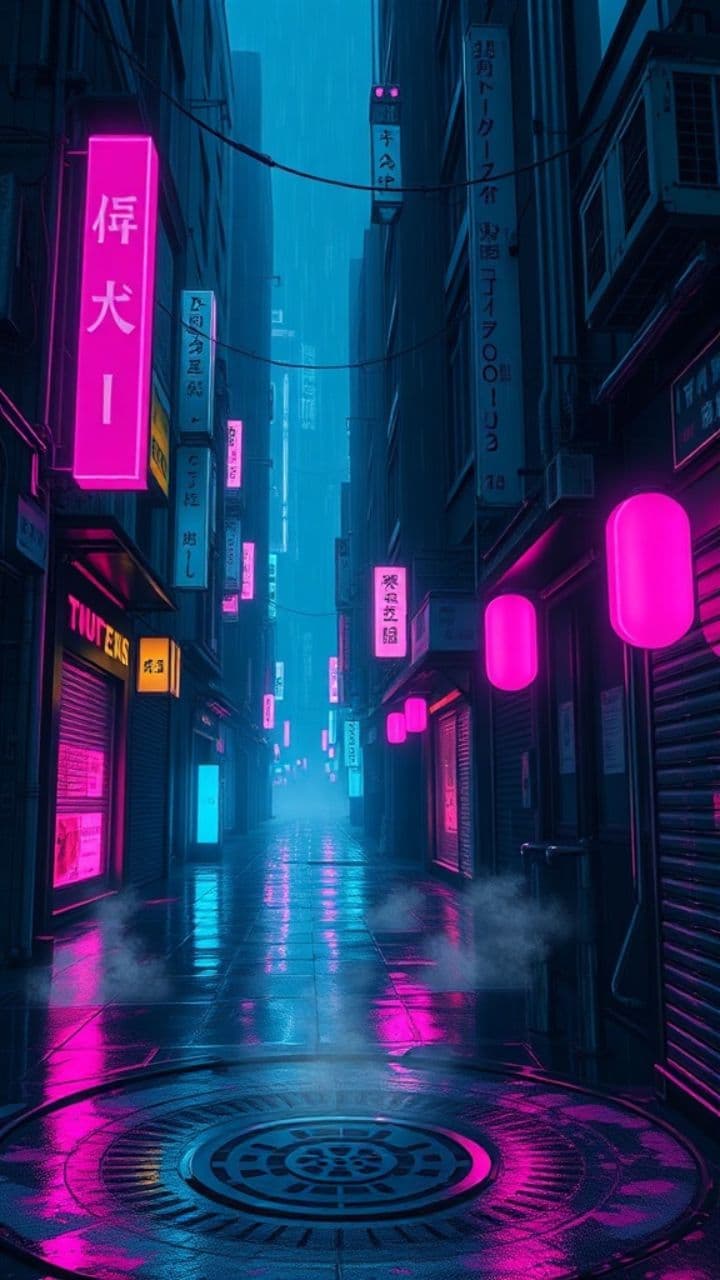 Persecución Ciberpunk Industrial