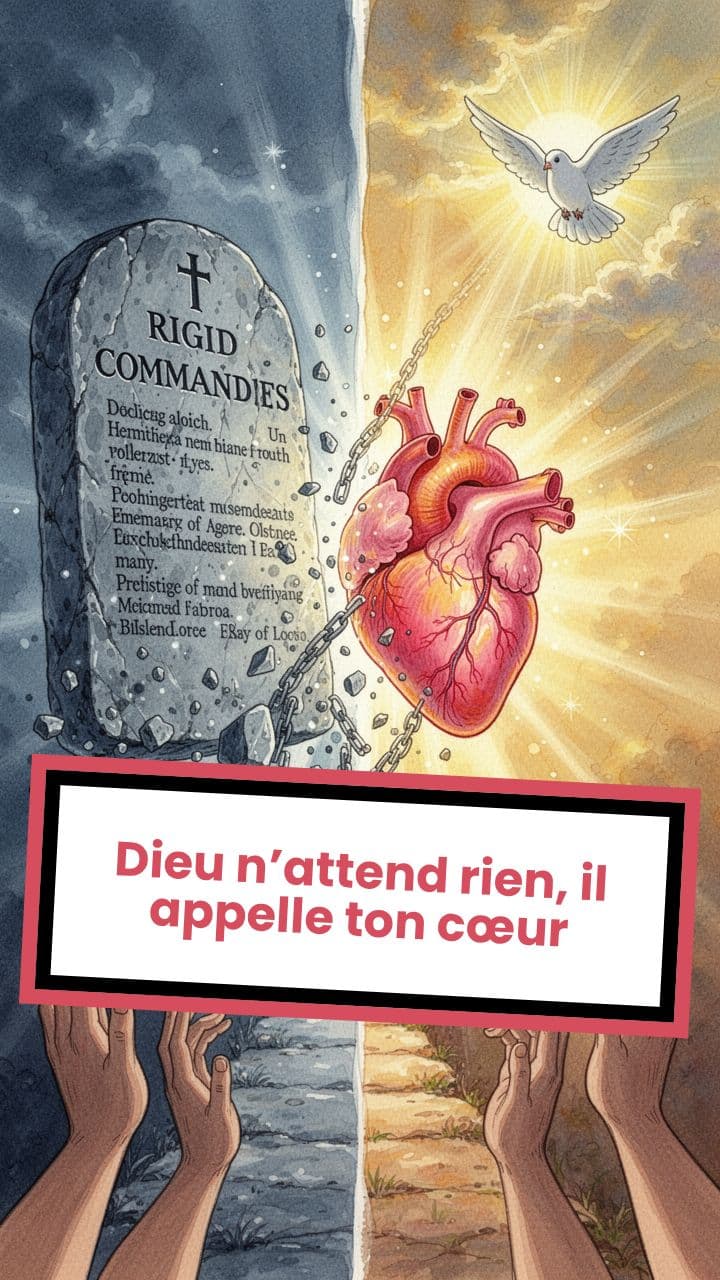 Dieu n’attend rien, il appelle ton cœur