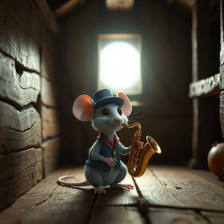 Little Mouse in the Hay