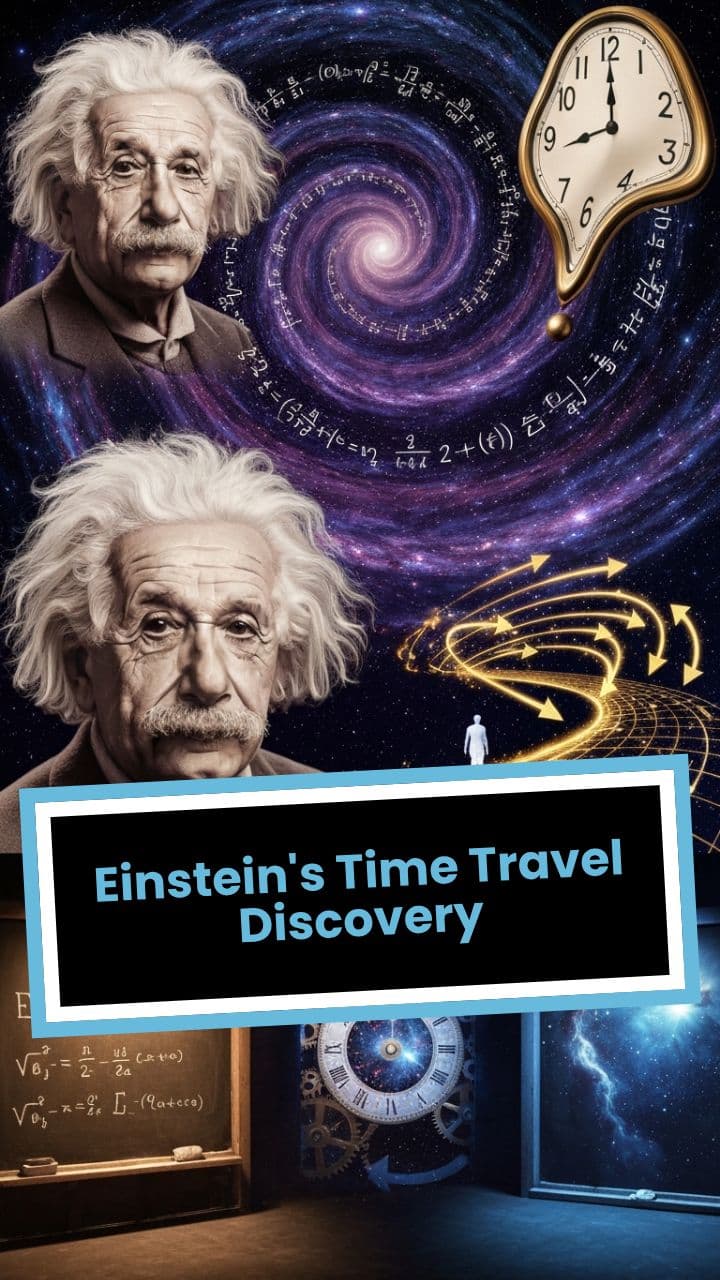 Einstein's Time Travel Discovery