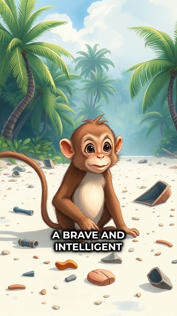 Stranded Hope: A Monkey's Journey