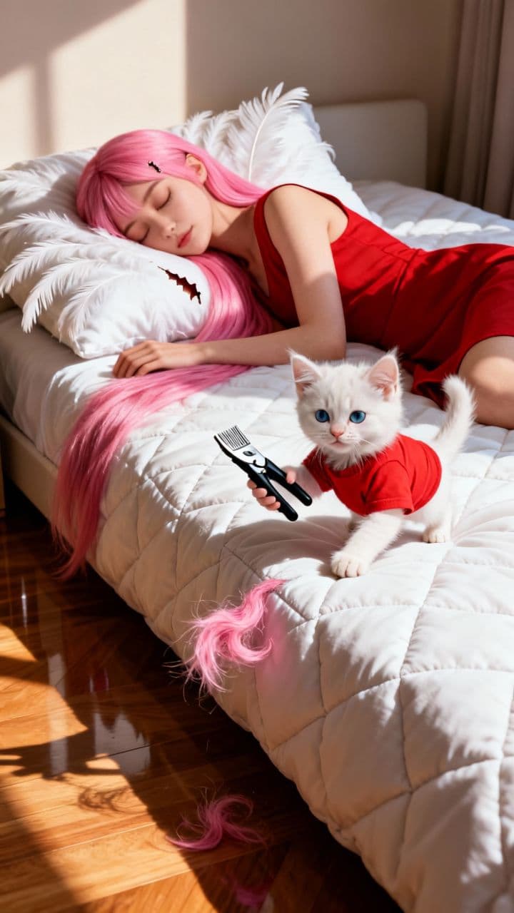 The Rainbow Kitten: A Tale of Paternal Justice