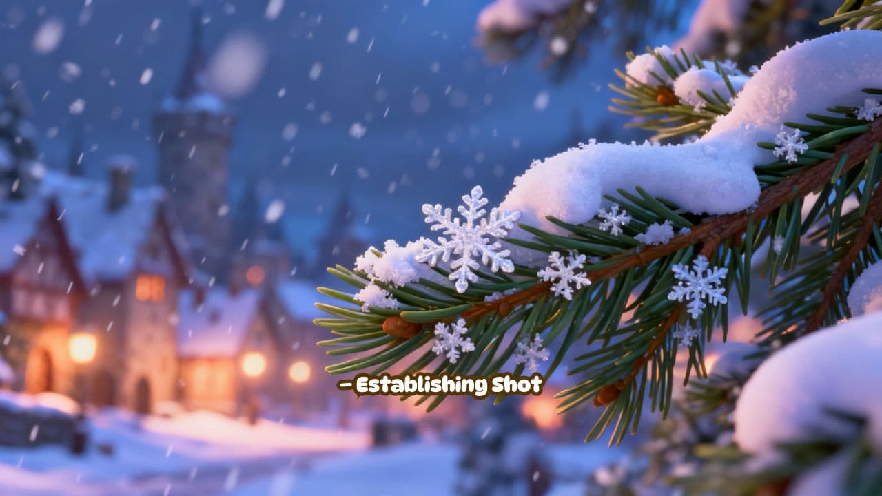 Weihnachtszauber im Schnee