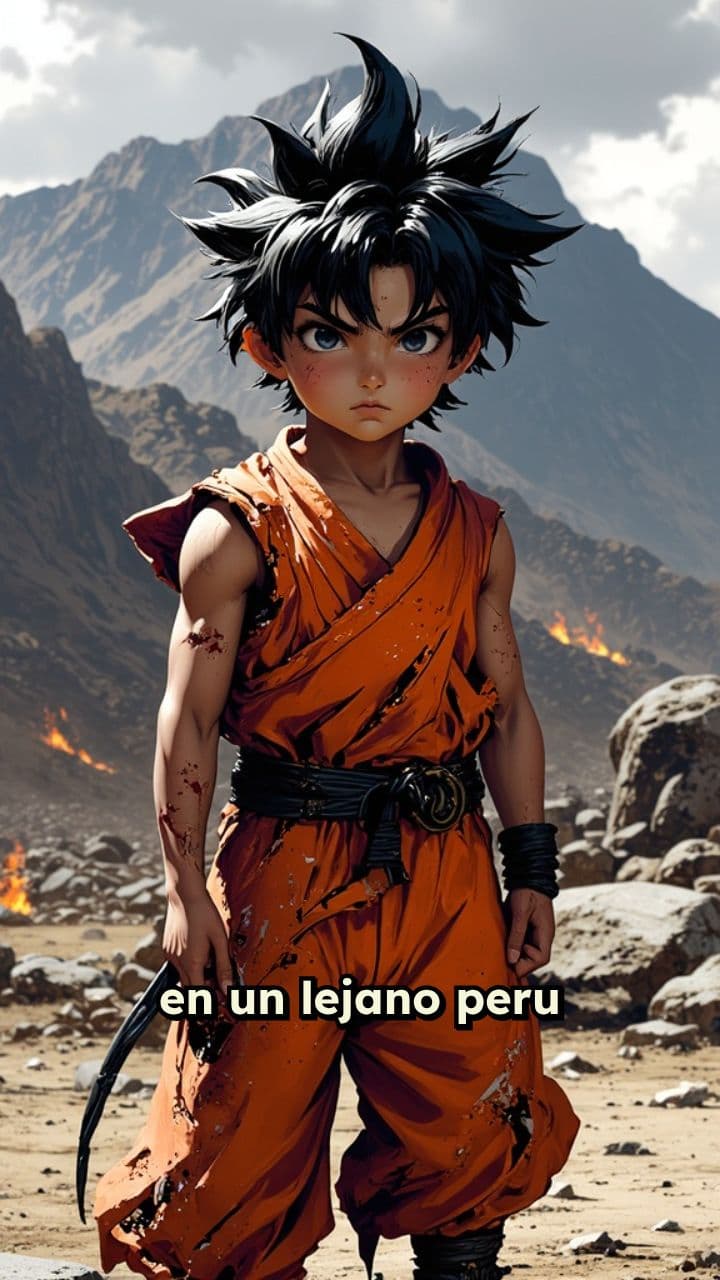 La determinación de un joven guerrero