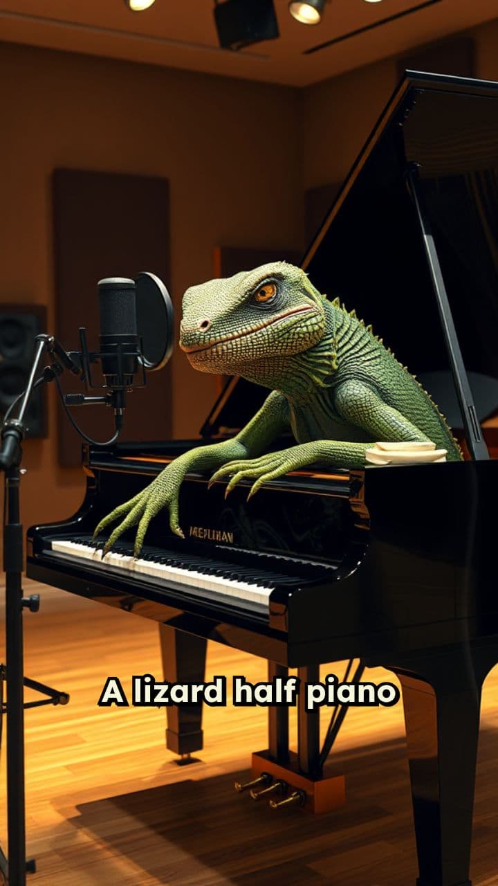 Lizard Piano's New Song