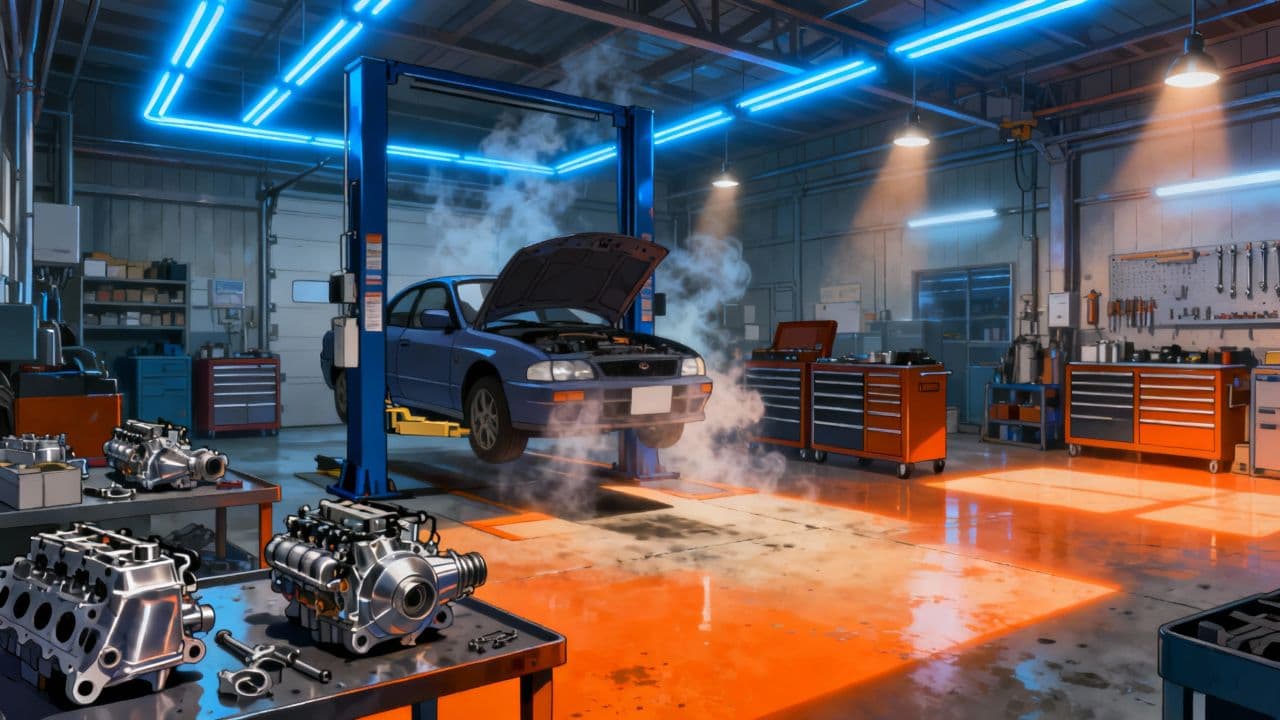 TCQR Garage: L'Équipe de Choc