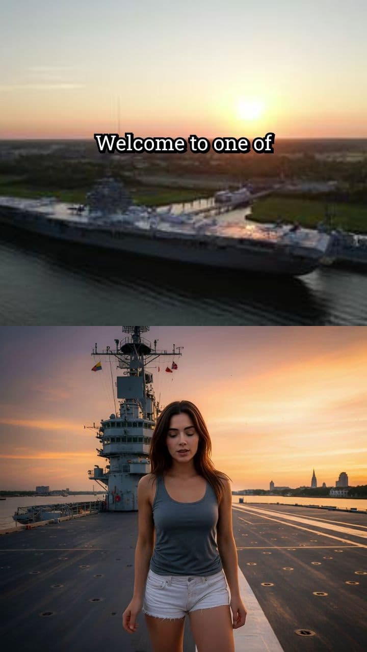 Exclusive Waterfront Aircraft Carrier Property