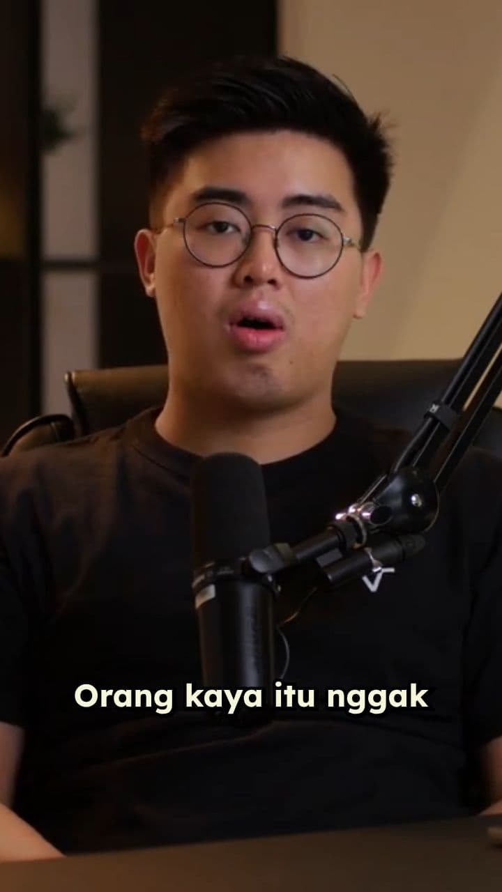 Orang Kaya Beli Aset, Orang Miskin Beli iPhone